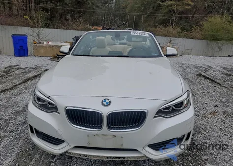 2015 BMW 228 Xi z USA, uszkodzony, nr VIN WBA1K7C51FV235319